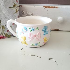 Vtg Baby Nursery Decor